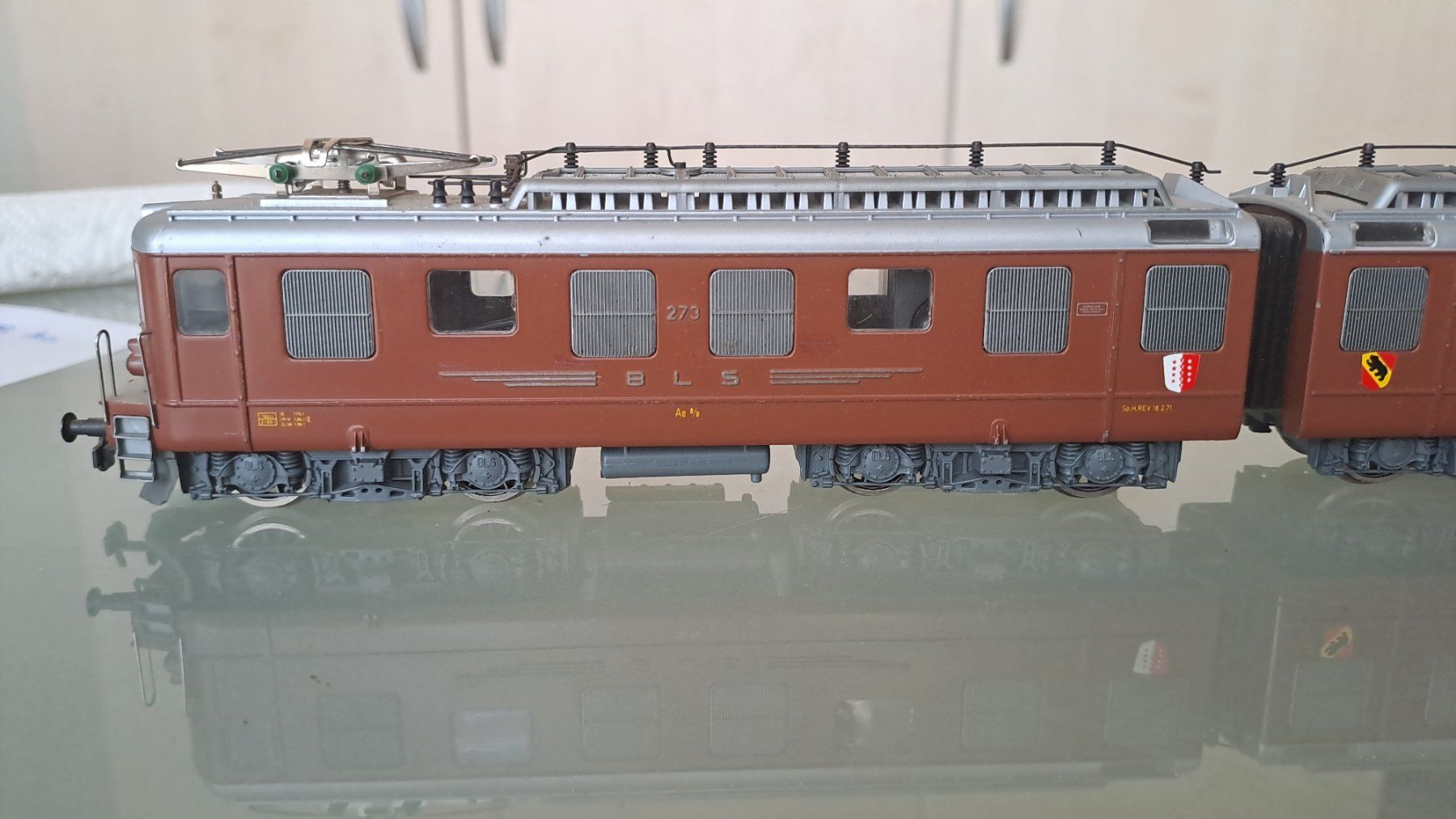 Hag Modellini di ferrovie: HAG? BLS Ae 8/8 H0 GL/30 – Usato da Winterthur venduto da Riebeli333 5