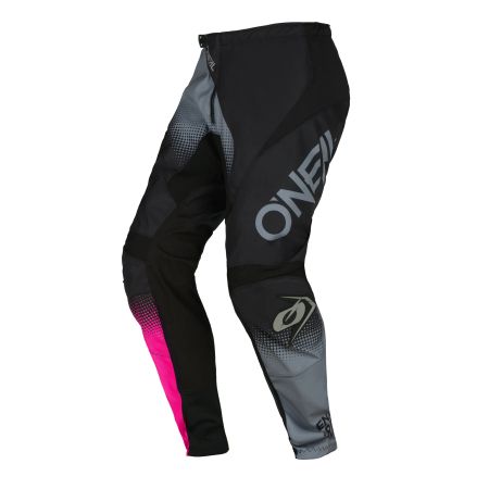 O'NEAL Damen Element Rennhose Schwarz/Grau/Rosa Gr. 34