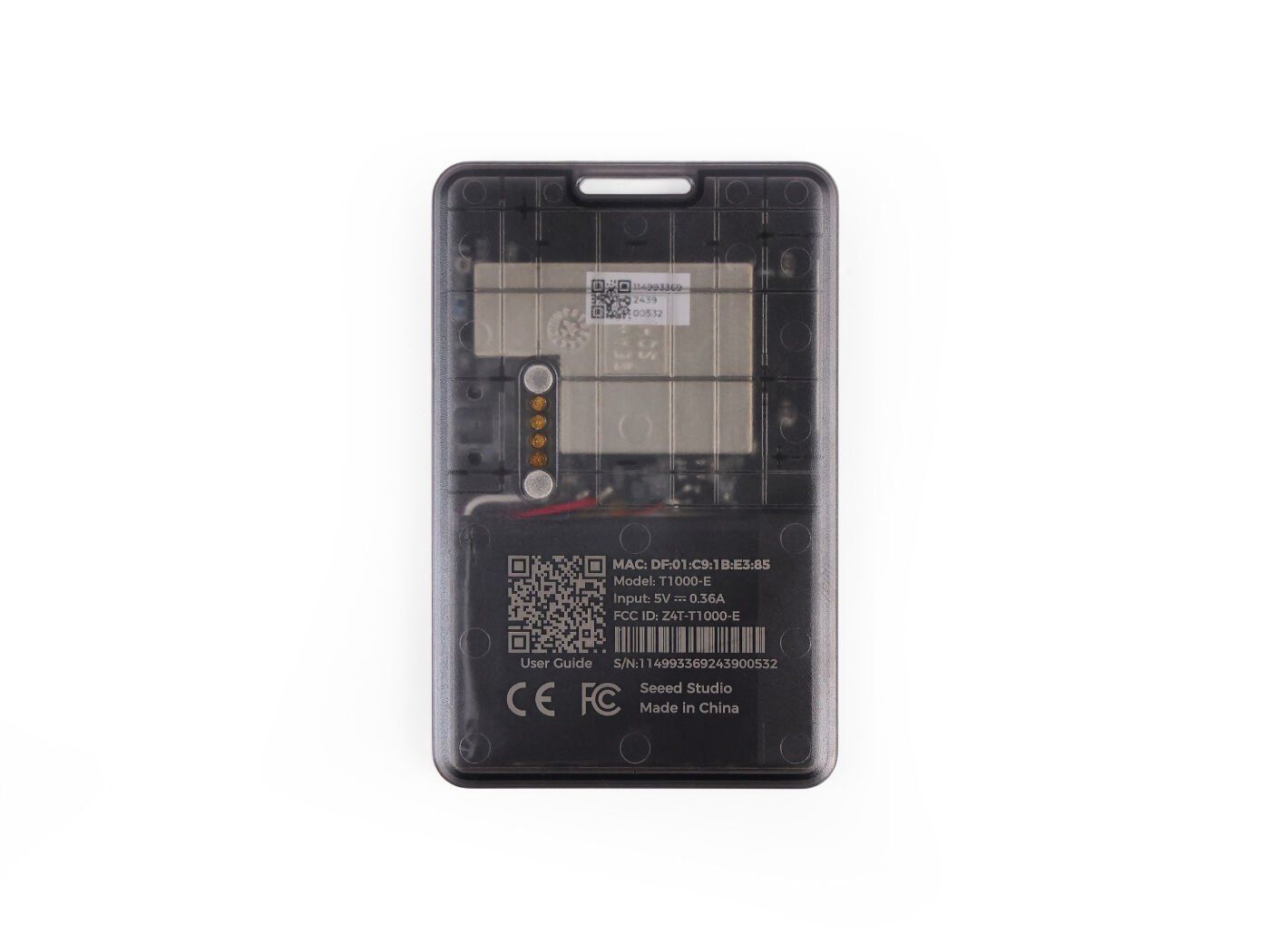 Componenti elettronici: SenseCAP Card Tracker T1000-E for Meshtastic (NEU, OVP) – Nuovo e nell'imballaggio originale da Veltheim AG venduto da Mibib 2