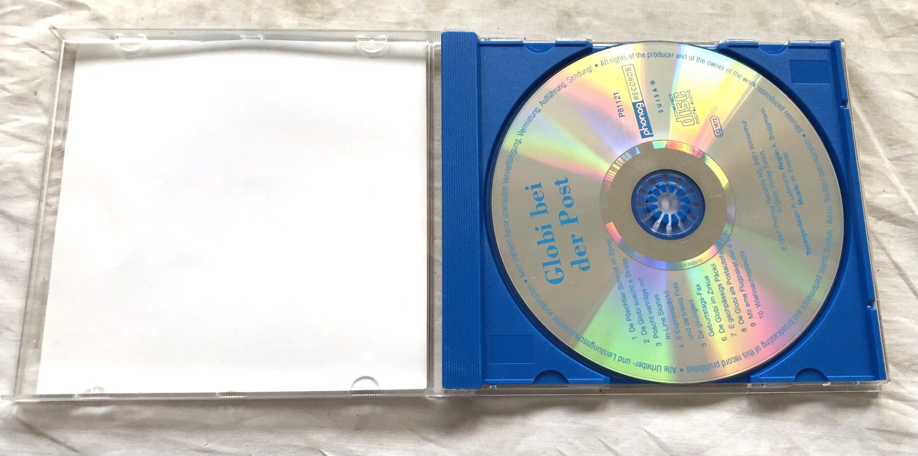 CD: Globi bei der Post - Dialekt - Hörspiel - CD – Usato da Schaffhausen venduto da durruti 1