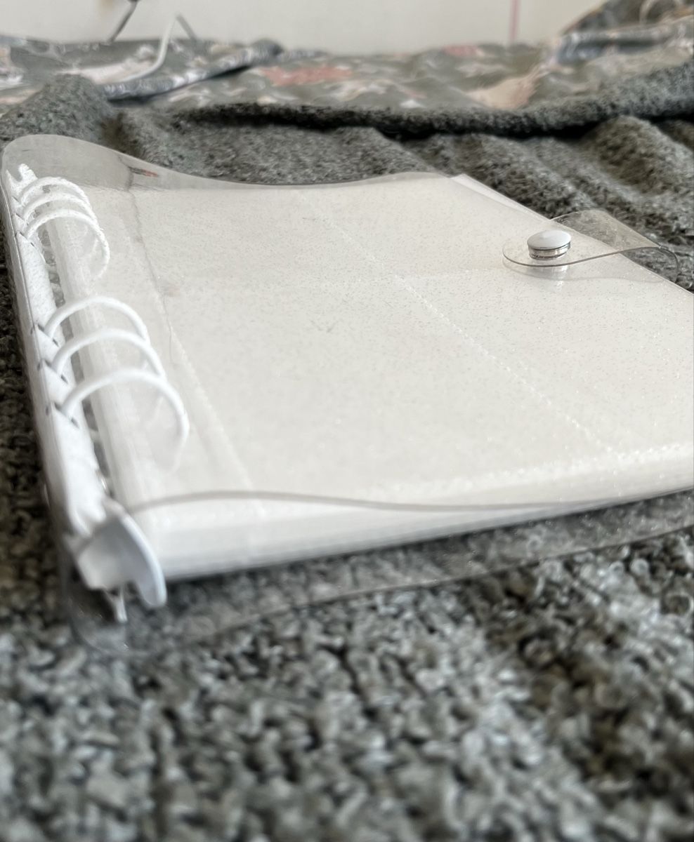 Album: Clear glitter Picture Folder with inserts  – Nuovo (secondo la descrizione) da Uster venduto da serina_7vhn 2