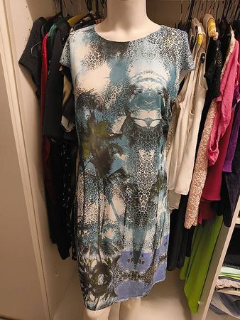 Sommerkleid türkis Gr. 38