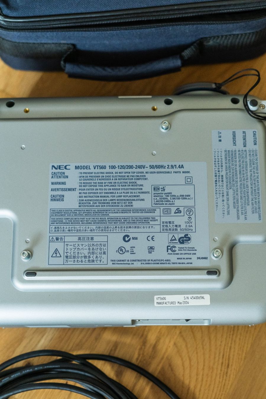Nec Videoprojektoren: Beamer NEC VT560 LCD – Gebraucht aus Ostermundigen von jer_5qfg 6