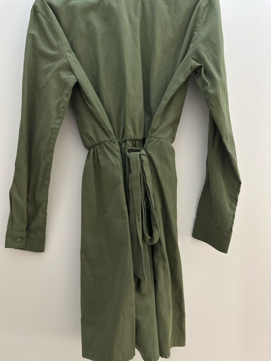 Vestiti: Hemdkleid Khaki Gr. M – Usato da Winterthur venduto da Can.sel37 2