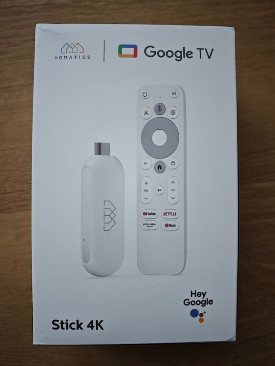 Homatics Google TV Stick 4K - Neu & Originalverpackt! (Neu (gemäss ...