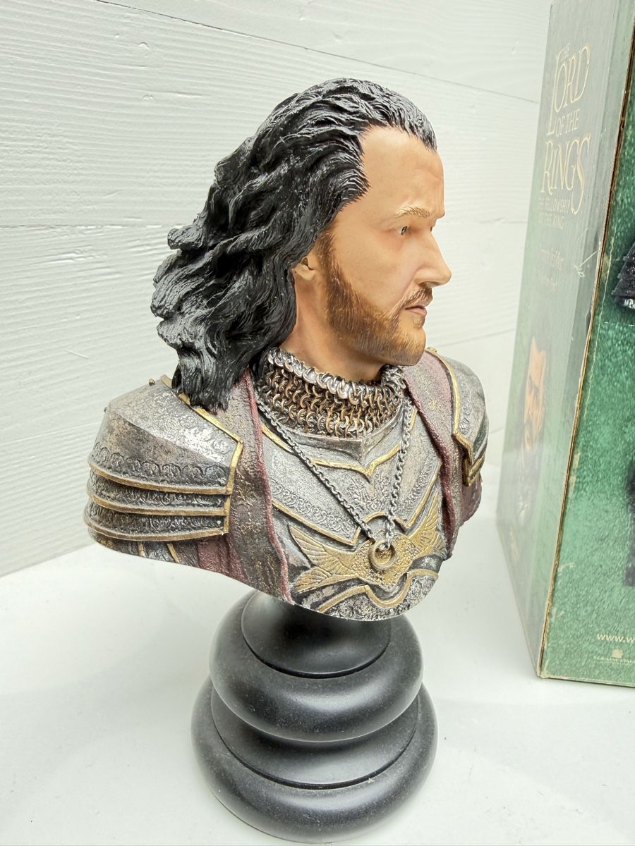 Statuette: Herr der Ringe Büste - Prinz Isildur Sideshow Weta – Usato da Luzern venduto da Mytigger 1