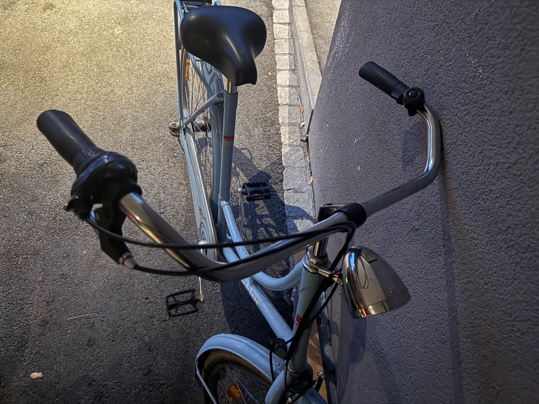 Velos: Damenfahrrad Ortler Retro helblau – Gebraucht aus Hinterforst von Blay 2
