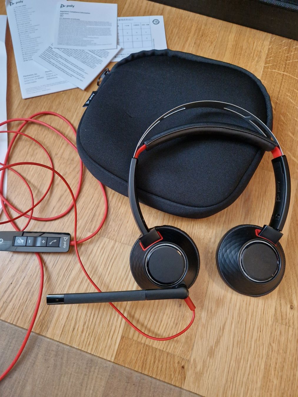 Plantronics Cuffie: Poly Blackwire 5220 On-Ear Headset - funktioniert einwandfre – Usato da Niederrohrdorf venduto da Miripfiri 1