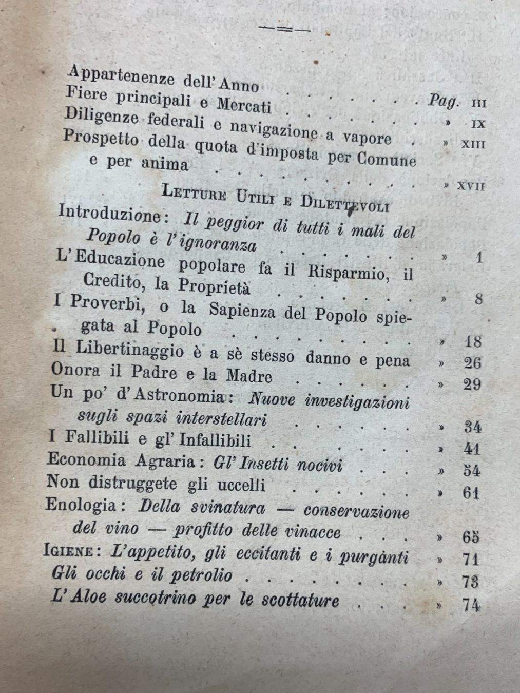 Libri: Ticino - "Almanacco Popolare - 1872" – Usato da Sorengo venduto da 74in 2