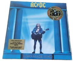 AC/DC – Who Made Who  (LP, gold coloured Vinyl, neu/OVP)