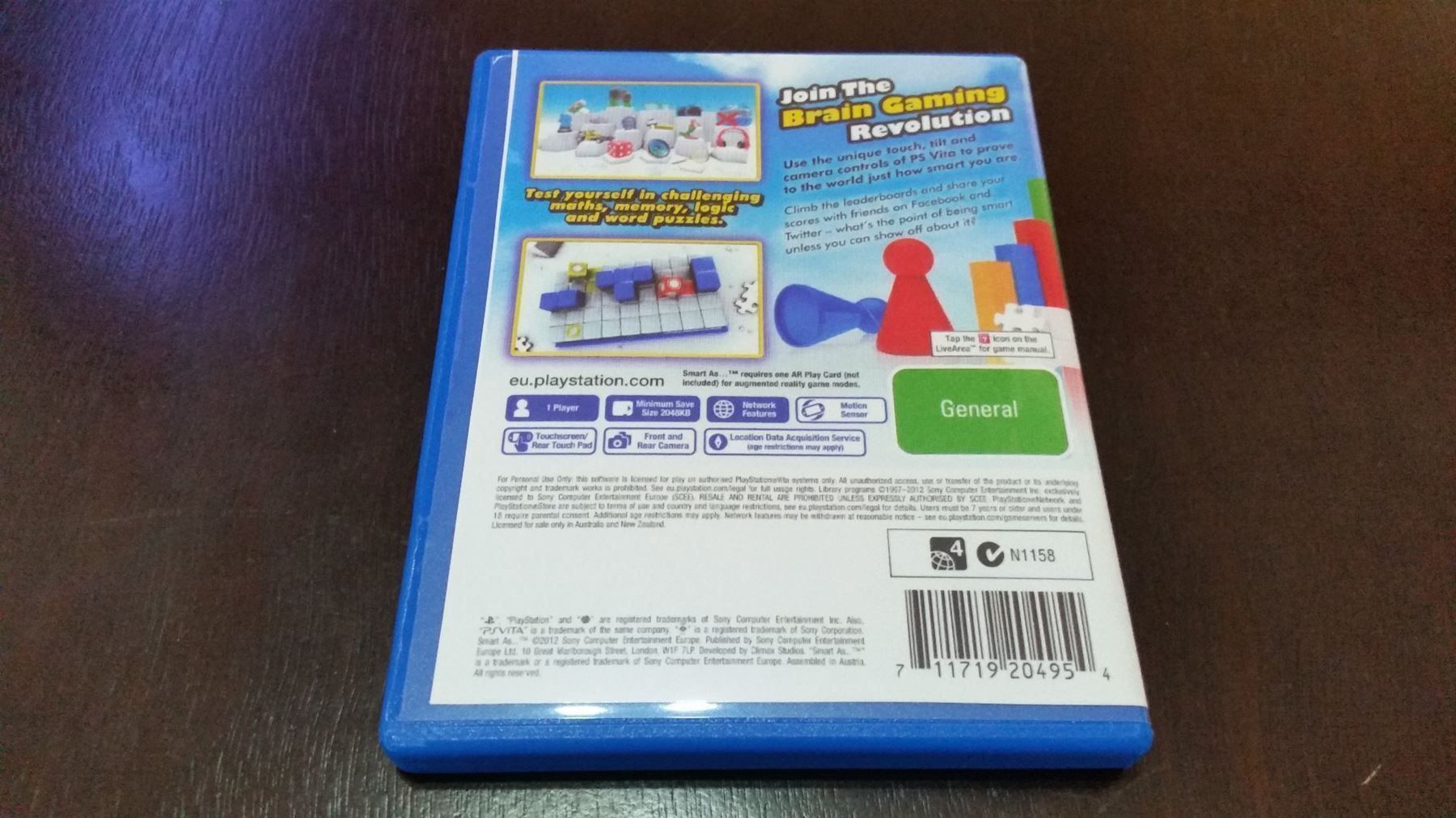 Sony Spiele: Smart as – Gebraucht aus Schwanden GL von tumen 2