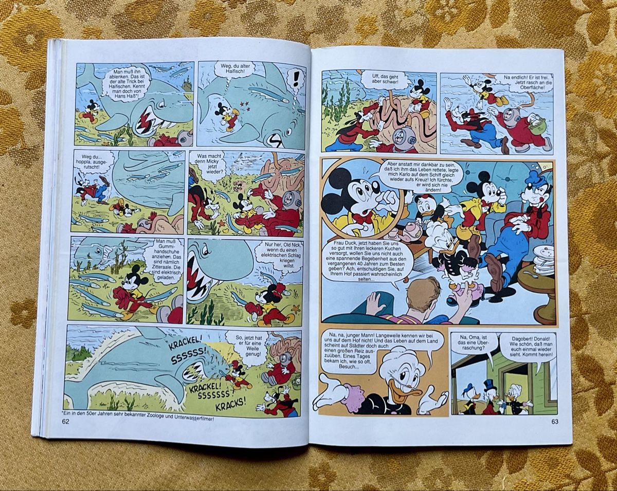 Fumetti: Micky Maus Jubiläums Ausgabe von 1991 – Usato da Endingen venduto da nathan05 7
