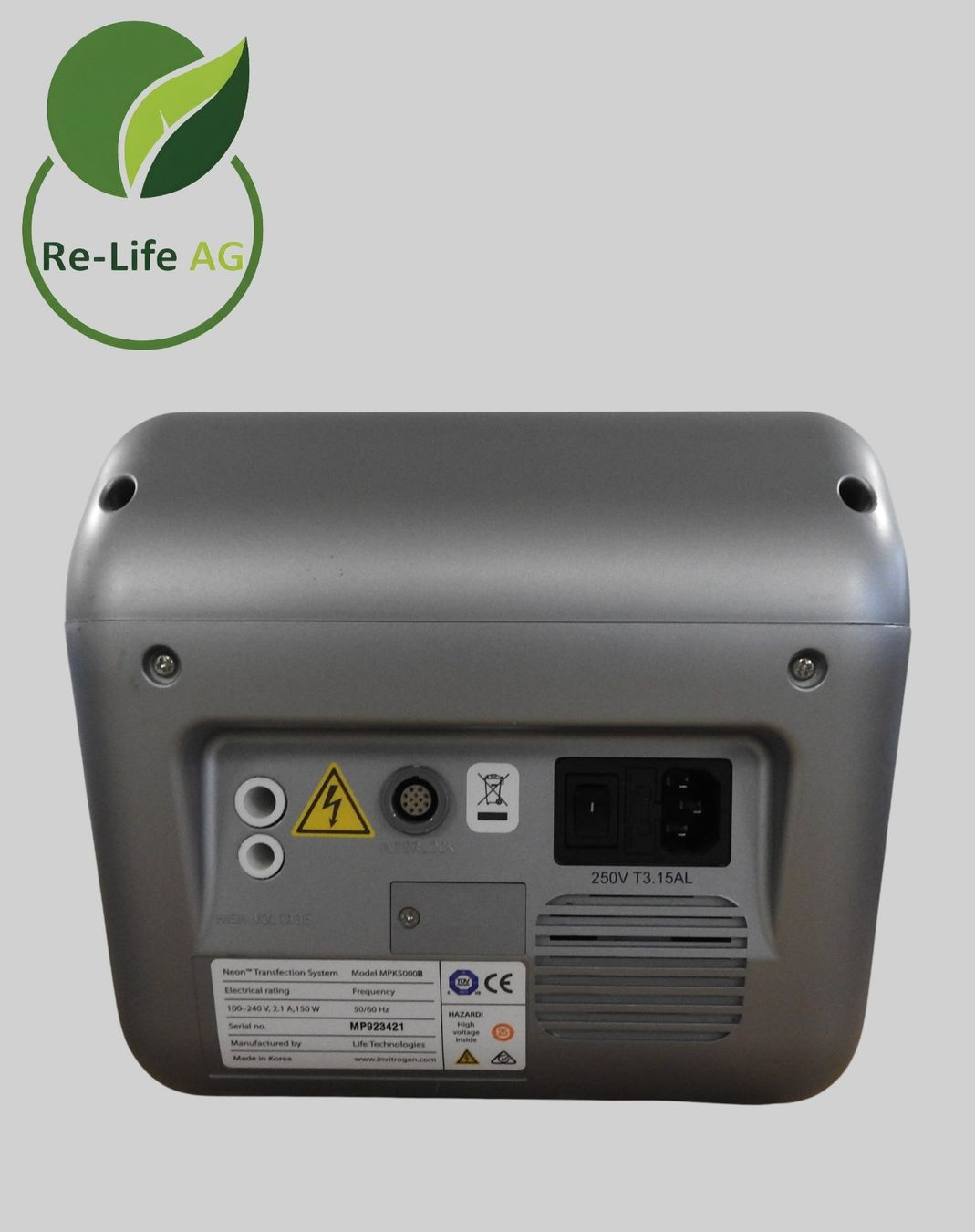 Tutte le macchine: Invitrogen Neon MPK5000R Cell Transfection System – Difettoso da Reinach BL venduto da Re-LifeAG_Labor 4