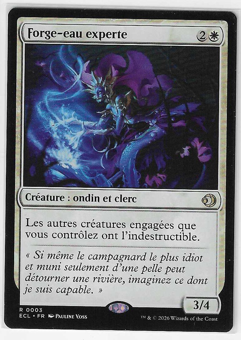 Magic The Gathering Carte collezionabili: [MTG] Adept Watershaper [fr] – Usato da Nyon venduto da LucidumMTG