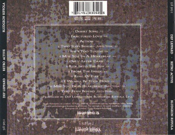 CDs: DEF LEPPARD (CD) Retro Active  NEUWERTIG! – Neu (gemäss Beschreibung) aus Zürich von Tarafo5 1
