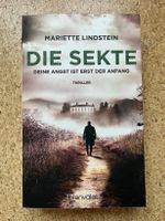 Taschenbuch "Die Sekte", Mariette Lindstein