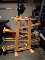 Beluga Holz Kugelbahn Rolli Fun Spielzeug 