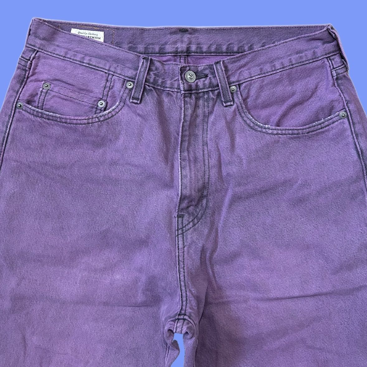 Levi's Jeans: Levi's Premium Purple Denim – Usato da brent venduto da fukusapes 1
