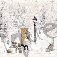 Serviette send you a letter (1438) 2Stk.
