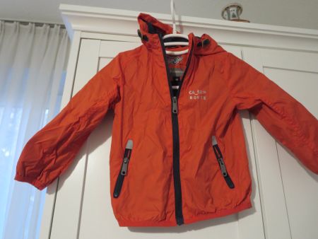 Kinder-Regen Jacke mit Kapuze /Grösse 98
