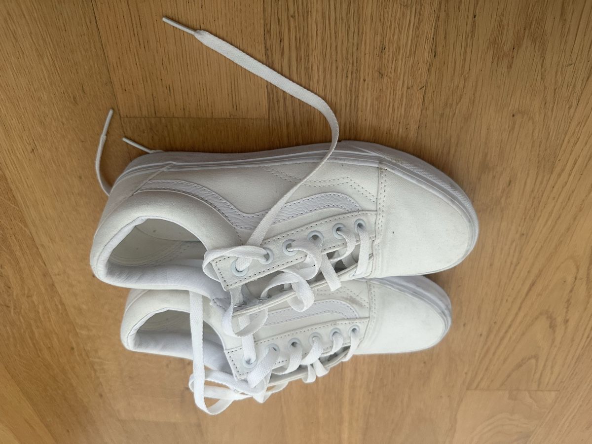 Vans Scarpe da uomo: Weisse Vans Sneakers 38 – Usato da Reinach BL venduto da Selinalodeh 1