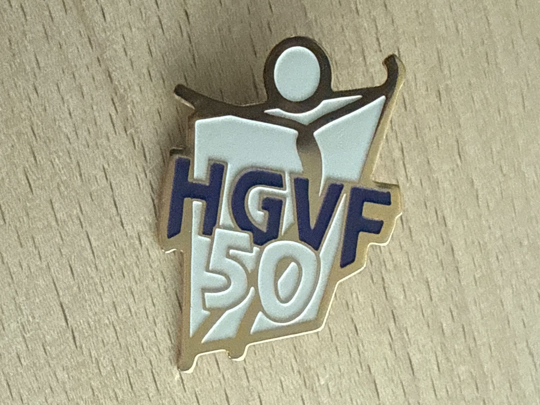 Plaquettes & Badges: Pin HGVF 50 Jahre – D'occasion à Glattbrugg par Schweigmatt