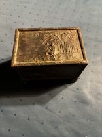 Antike Bronzeschatulle Jugendstil