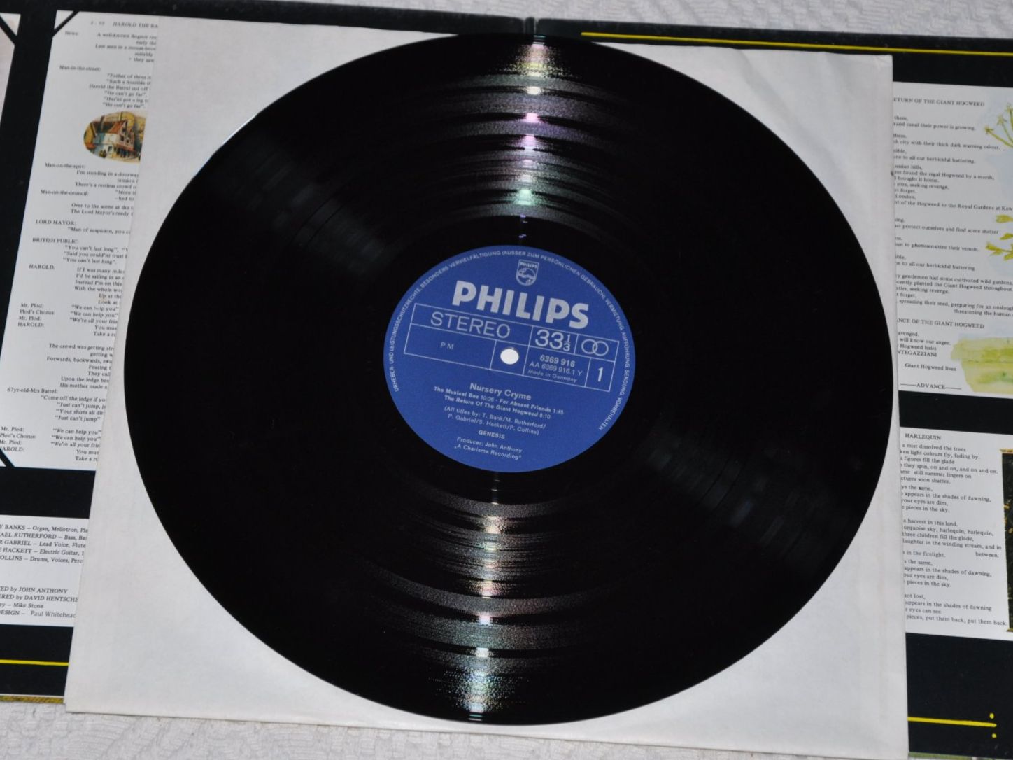 Dischi in vinile: LP Genesis - Nursery Cryme – Usato da Boll venduto da Theodora15 4