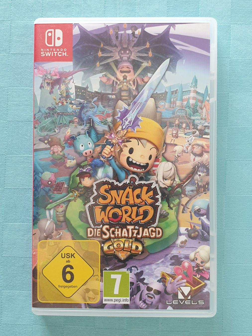 Nintendo Spiele: NINTENDO SWITCH SNACK WORLD DIE SCHATZJAGD GOLD – Gebraucht aus Mörschwil von spirspi