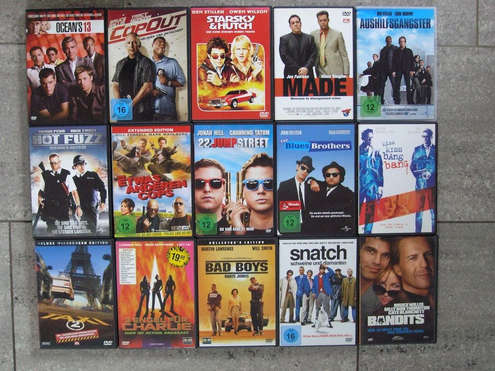 DVD SAMMLUNG ACTION- KOMÖDIEN II | Kaufen auf Ricardo