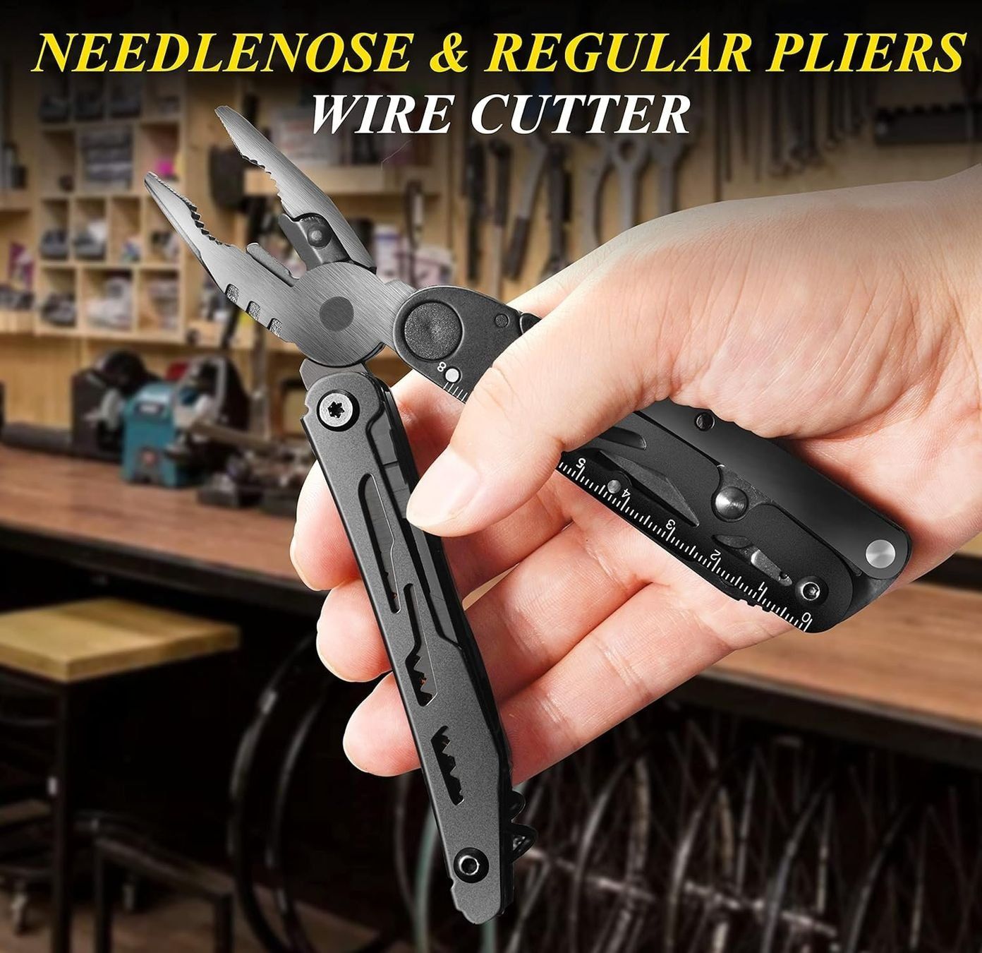 Tutti gli attrezzi: Multitool 18in1 Taschenmesser Zange Säge Schere mit Etui – Nuovo e nell'imballaggio originale da Zürich venduto da jasminleut 3