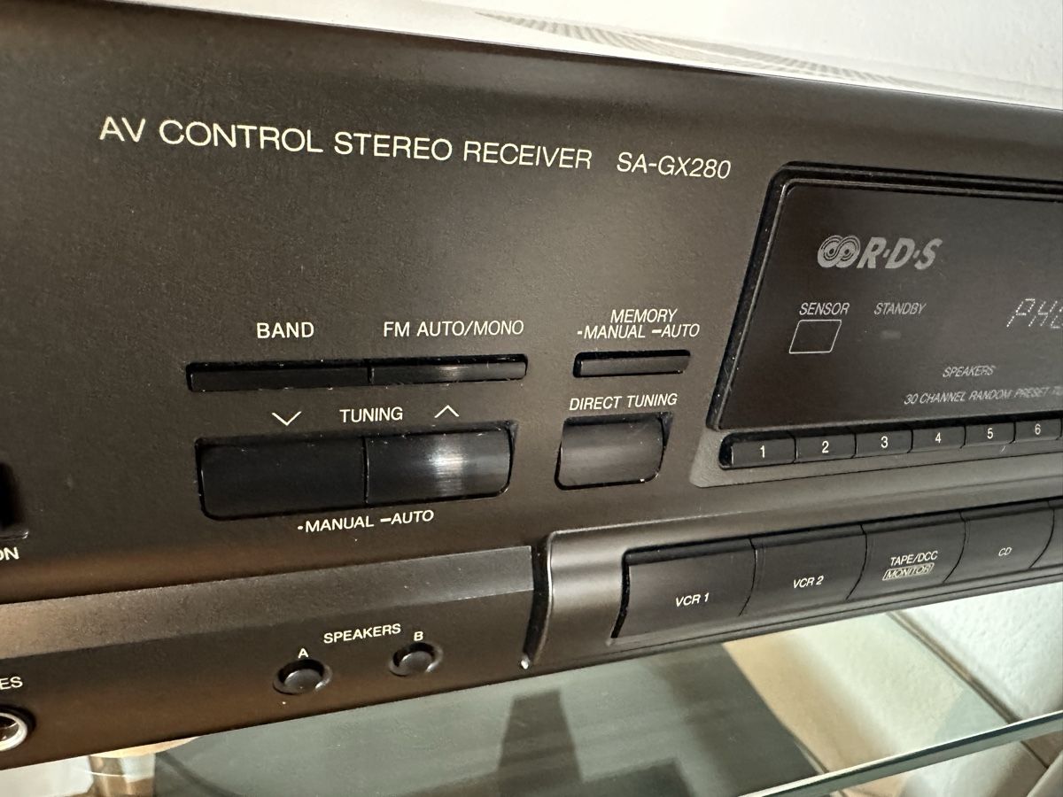 Technics Receiver: Technics SA-GX280 AV Control Stereo Receiver, Phono – Gebraucht aus Fribourg von eni_cnw8 1