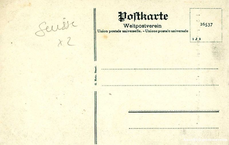 Cartoline postali: Baar - Höllgrotte Zauberschloss + c1910 – Usato da Emmenbrücke venduto da teestube 1
