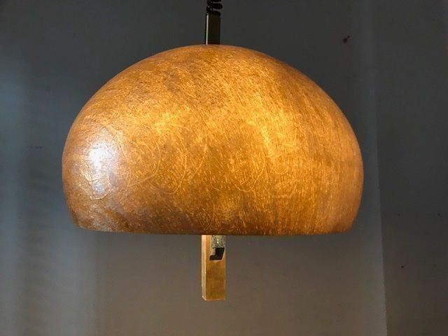 Lampen: Plexiglas Hängelampe mit goldeffekt – Gebraucht aus Zürich von gigimai67
