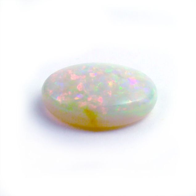 Edelsteine: Opal-Cabochon, weiss – Neu (gemäss Beschreibung) aus Zürich von Schmuckmarkt 2