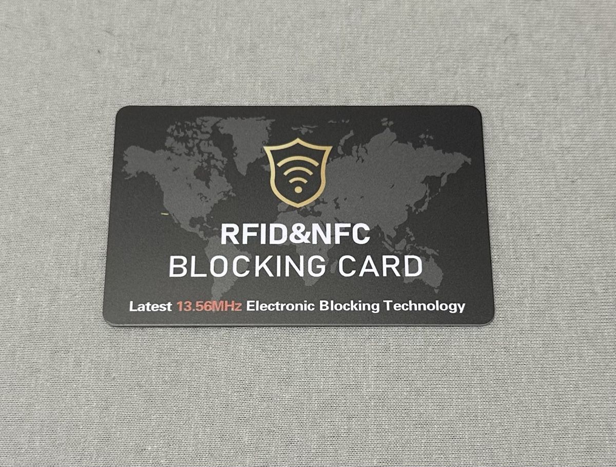 Componenti elettronici: NFC RFID Karte Schwarz Datenschutz Portmonee – Nuovo e nell'imballaggio originale da Eggenwil venduto da SteinImSchuh 1