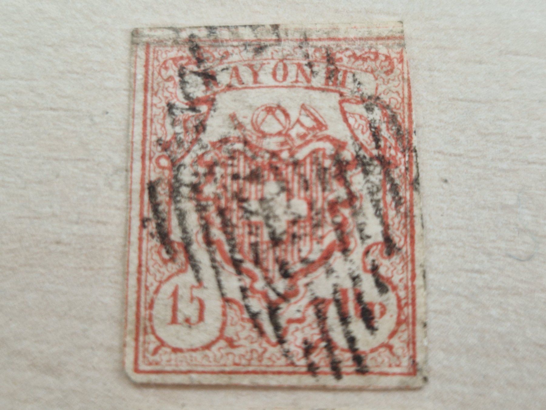 Tutti i francobolli: Rayon 20, 2 St., ab 1.- – Usato da Burgdorf venduto da Glossy01 1