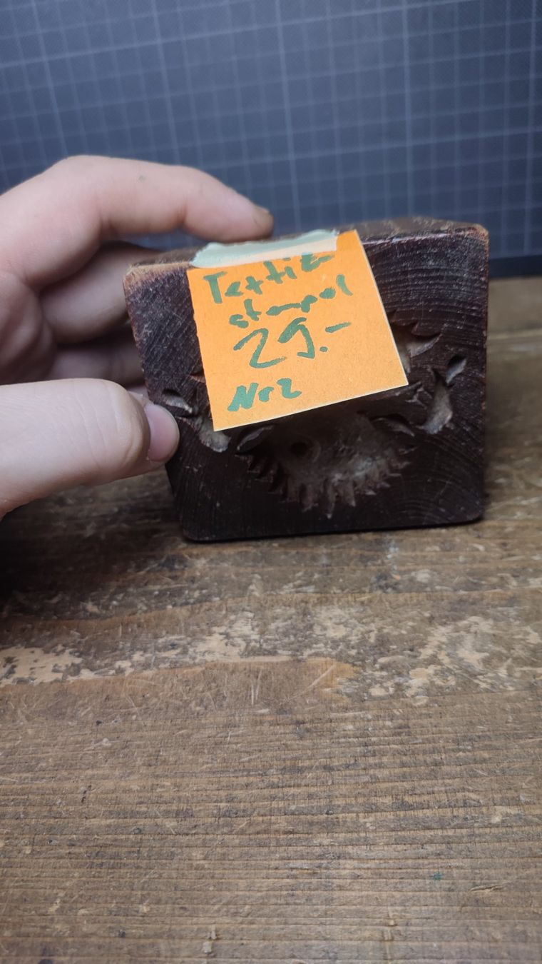 Timbri: Wunderschöner kleiner Textilstempel Nr 2 – Usato da Gelterkinden venduto da MYSTOREFORYOU4460 6