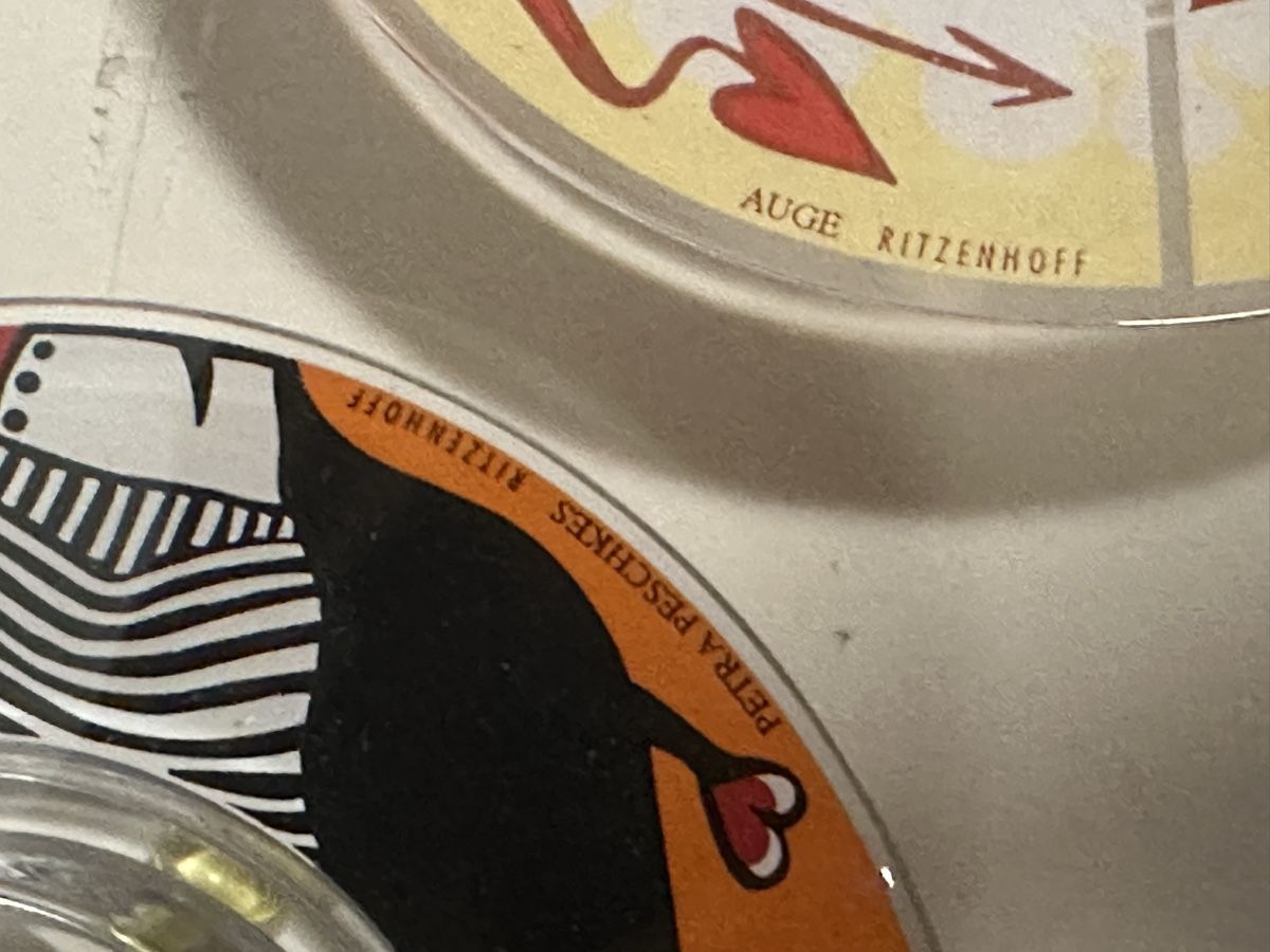 Ritzenhoff Portacandele: Original 2 x Ritzenhoff Design Teelichthalter Kerzenhalter – Usato da Deitingen venduto da Himhip 2