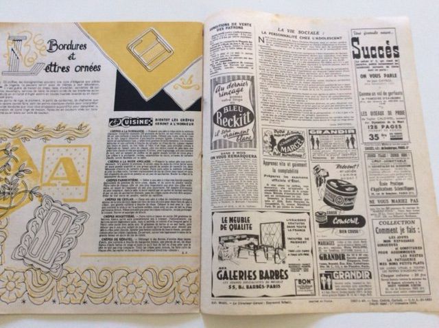 Riviste & Magazine: Journal sur la Mode 1948 – Usato da Genève venduto da edelweiss1900 7