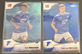 2x Topps Chrome 22/23 Hoffenheim RC Lot Numbered