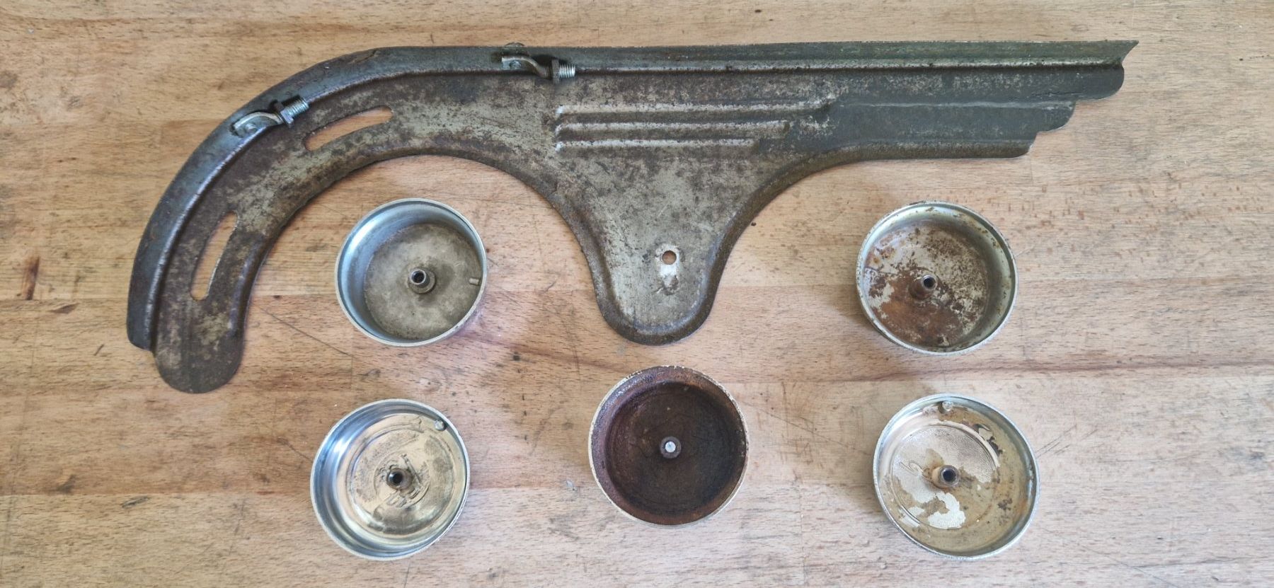 Parti ricambio per ciclomotori: Mofa Velo Klingeldeckel Schutzblech Rixe Sachs Torpedo – Usato da Salouf venduto da enzian05 3