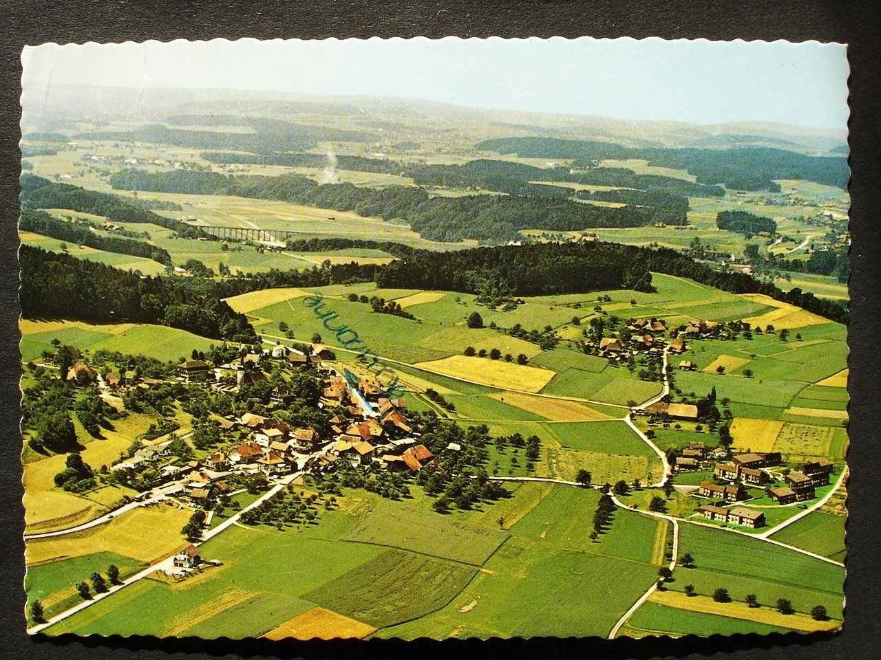 Cartes postales: MÜHLEBERG Flugaufnahme – D'occasion à Jona par philajona