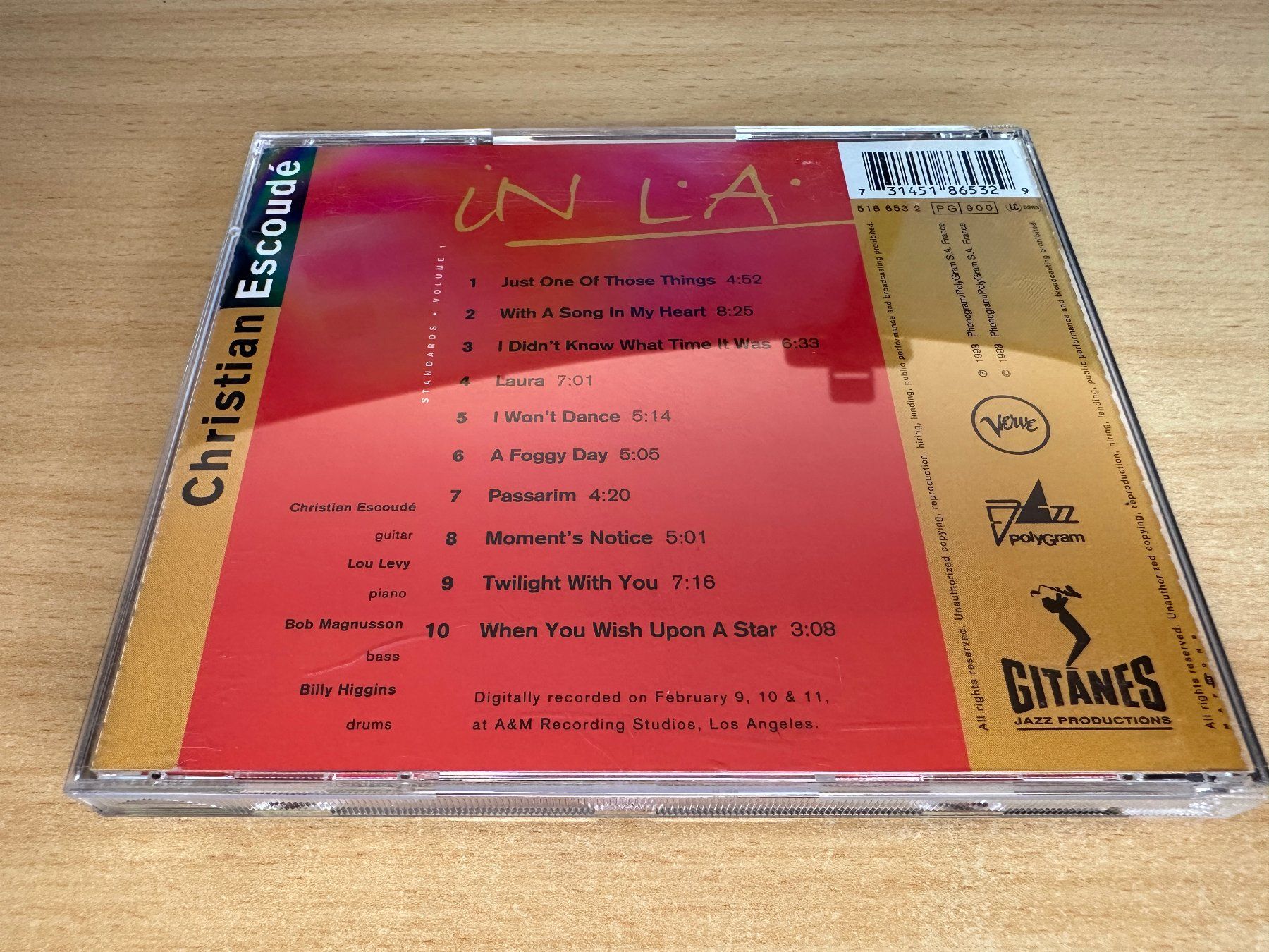 CDs: Christian Escoudé – In L.A. – Gebraucht aus Rikon im Tösstal von Alpenmutz 1