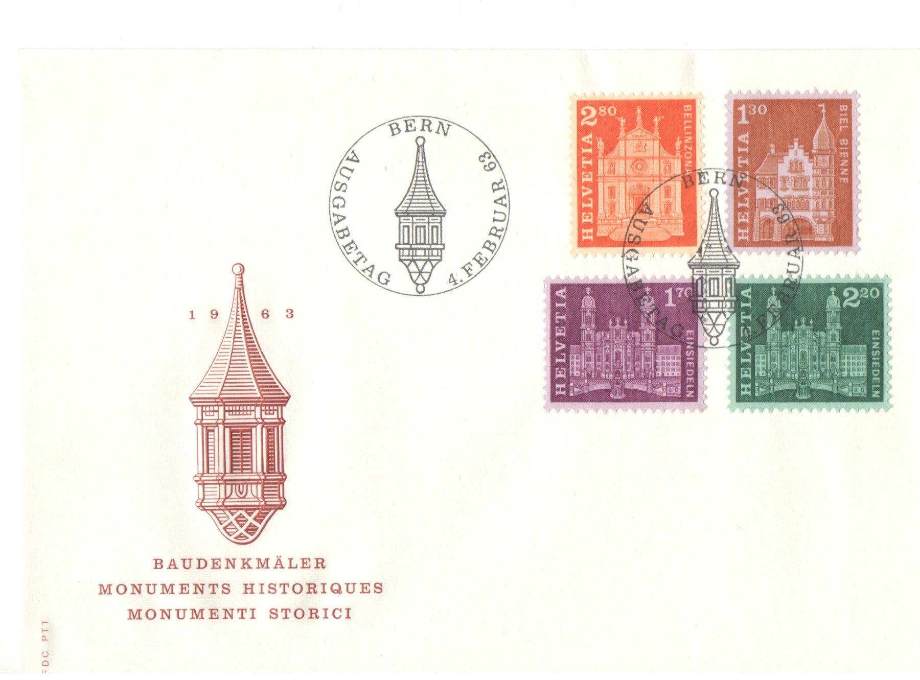 Tutti i francobolli: Timbres ordinaires – Usato da Echichens venduto da Topfila