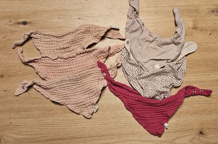 6x Baby Halstücher Lätzchen Set