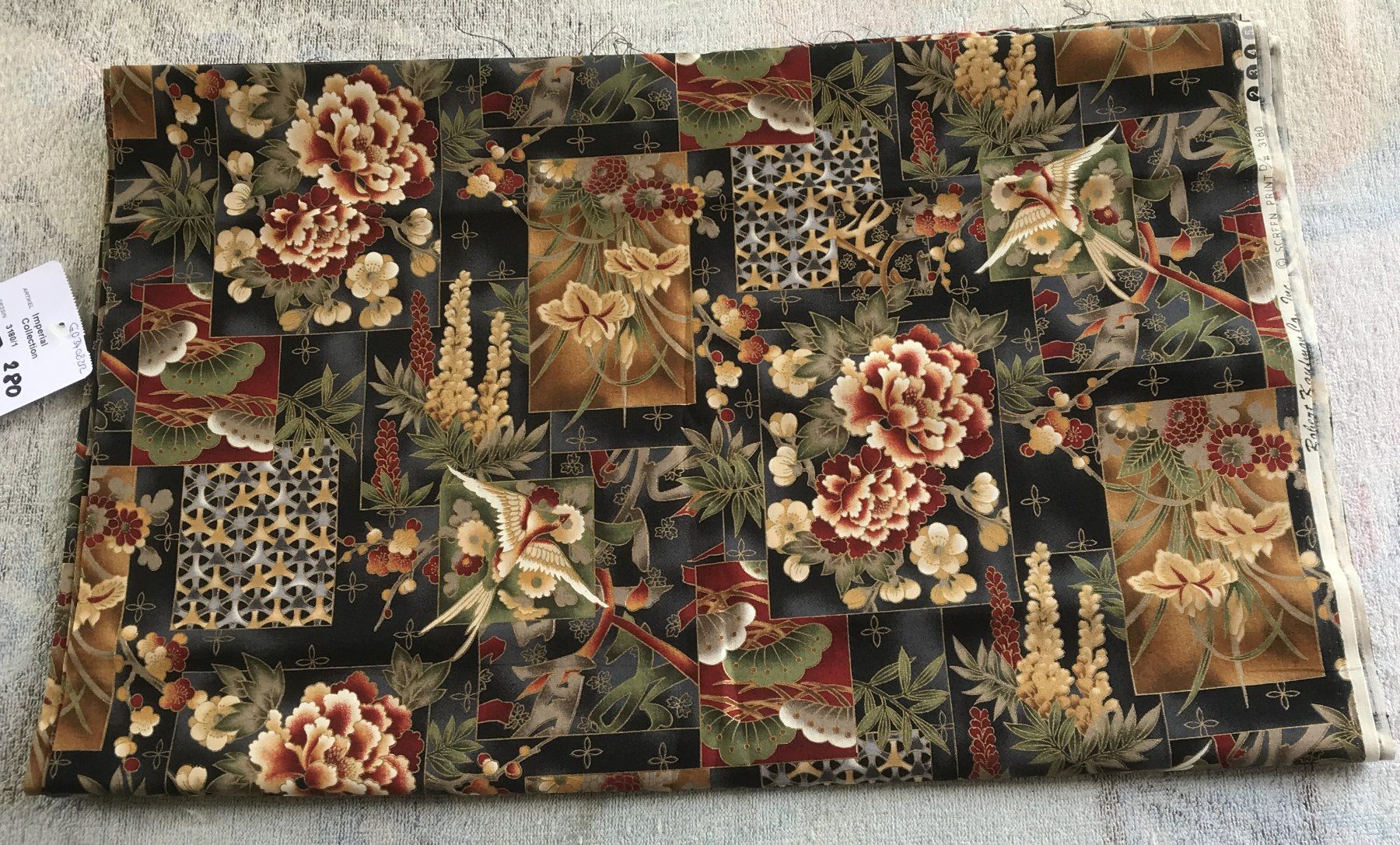 Tessuti: STOFF IMPERIAL COLLECTION CA.280X115CM NEU – Nuovo (secondo la descrizione) da Ostermundigen venduto da wini63