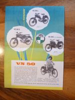Original Puch VS 50 Prospekt, 60er Jahre, Rarität!