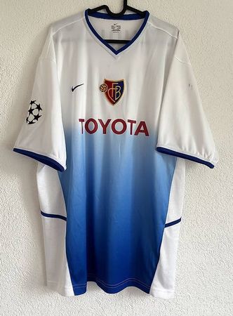 FC Basel Matchworn Trikot FCB