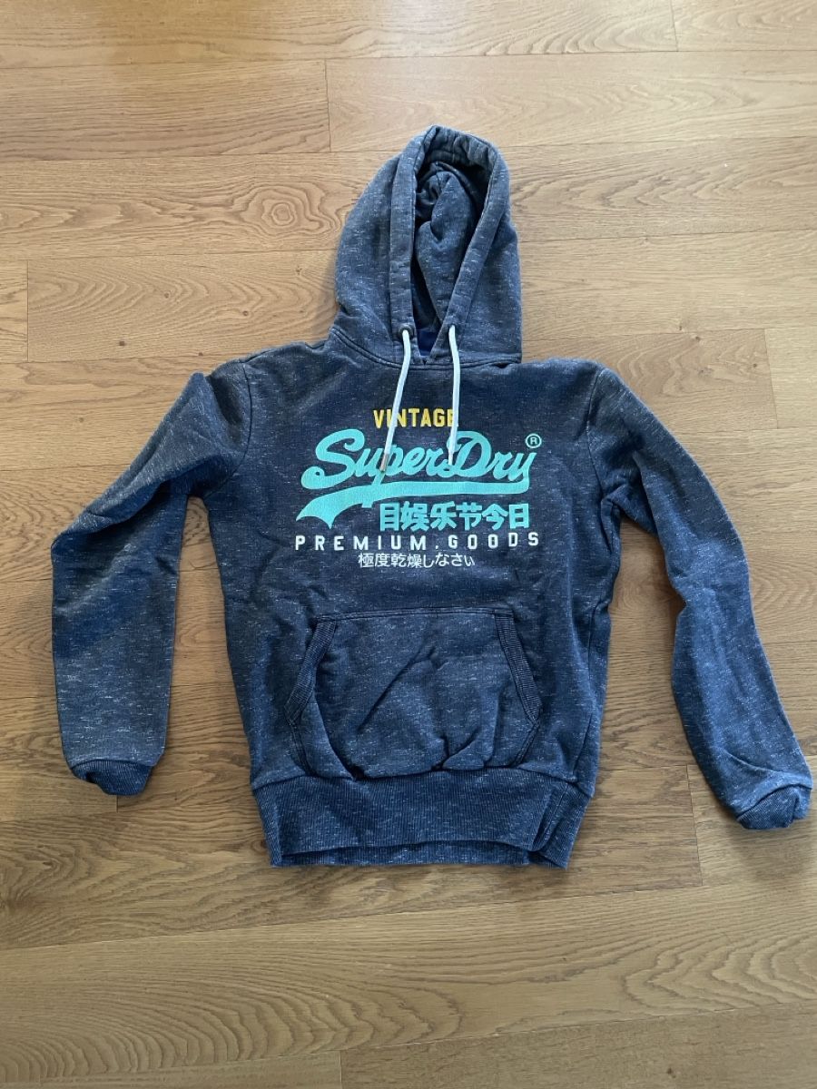 Superdry Maglioni & Felpe: Superdry pull à capuche gris, taille XS – Usato da Commugny venduto da arm_7m7m 1